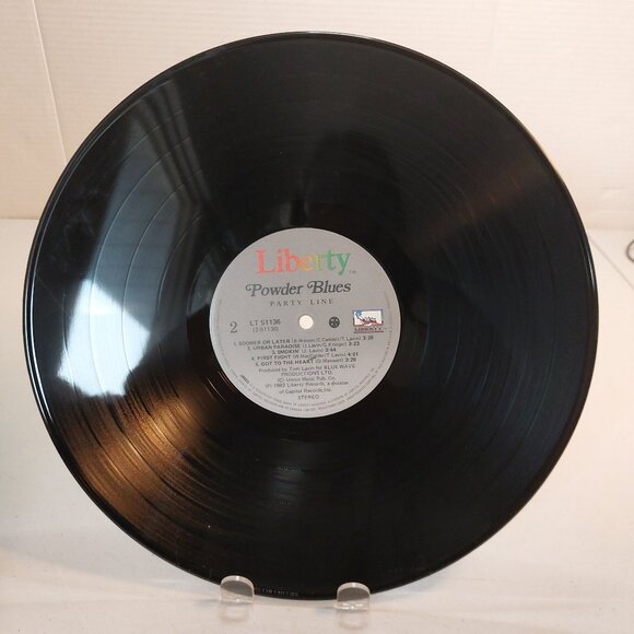 The Powder Blues ~ Party Line (Vinyl LP, 1982) - Picture 3 of 4